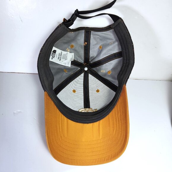 The North Face 66 Classic Tech Hat Unisex One Size Adjustable Grey and Yellow - Picture 8 of 8